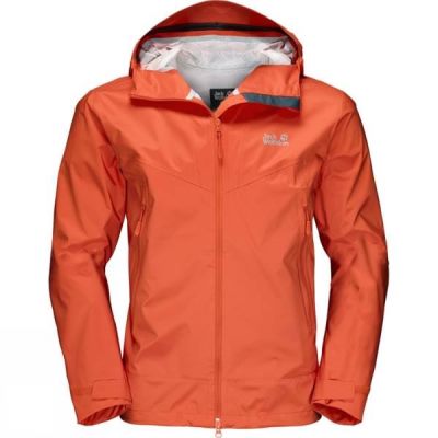 Chaquetas Jack Wolfskin Cloudy Forest Hombre Naranjas - Chile QWL139560